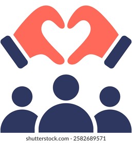Human Resource Icon Element For Design
