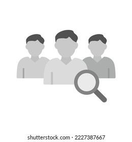 Human Resource icon vector image. Can also be used for Project Management. Suitable for mobile apps, web apps and print media.