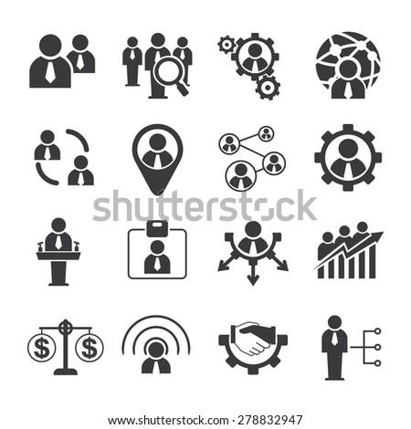 human resource icons