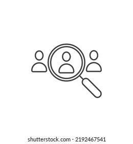 Human resource icons  symbol vector elements for infographic web