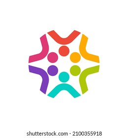 El logotipo de recursos humanos se puede utilizar para empresas, iconos y otros.