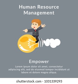 Human resource management empower description