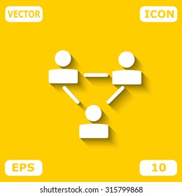 Human resource and management icon set