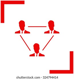Human resource and management icon set.
