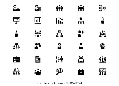 Human Resource Vector Icons 2