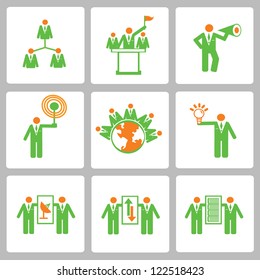 Human resource,Business management,icons,Vector