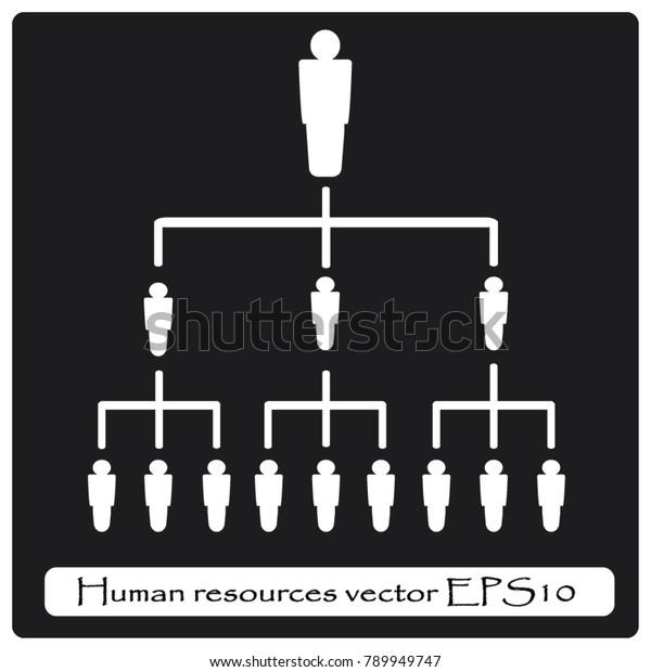 Human Resources Business Training Single Icon Stock Vector Royalty Free