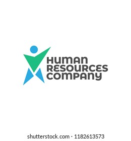 Human Resources Company Vector Logo