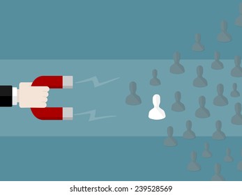 Human resources concept vector illustration