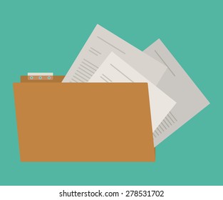 Human Resources design over green background, vector illustration