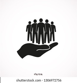 Human resources design, vector illustration