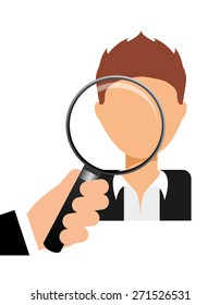 human resources design, vector illustration eps10 graphic 