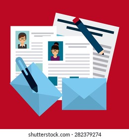 human resources design, vector illustration eps10 graphic 