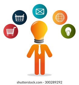 Human resources design, vector illustration eps 10.