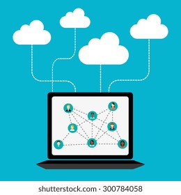 Human resources design, vector illustration eps 10.