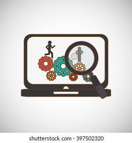 Human Resources design, Vector illustration