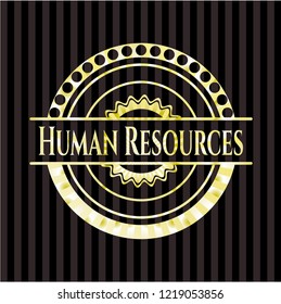 Human Resources gold emblem