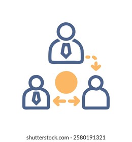 Human Resources Icon for Business Strategy