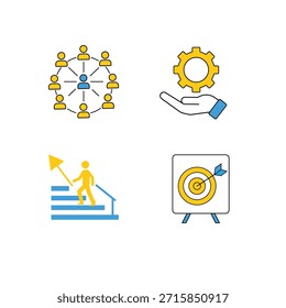 Human Resources Icon for Business and Workforce