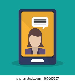 Human resources icon design 