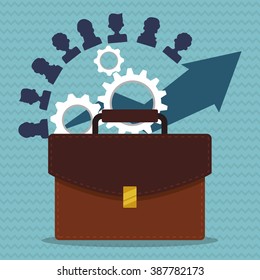 human resources icon design 