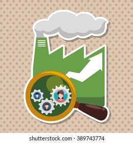 human resources icon design 