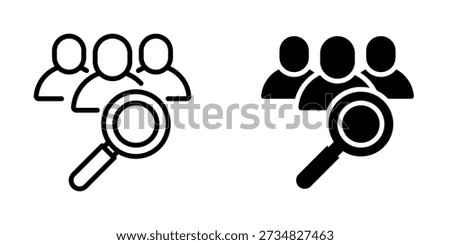 Human resources icon, element icon for business concept, Design Branding, Print, and Digital Media