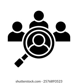 Human Resources Icon Element For Design