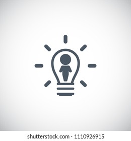 Human resources icon. Vector