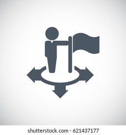 Human resources icon. Vector