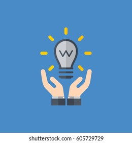 Human resources icon. Vector illustration.