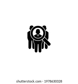 human resources icon vector sign symbol
