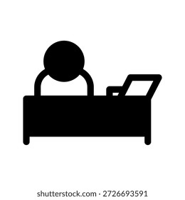 Human Resources Icon Vector Symbol Design Illustration