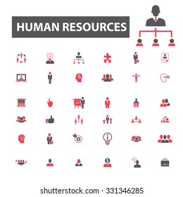 iconos de recursos humanos