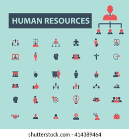 human resources icons
