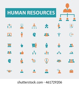 human resources icons