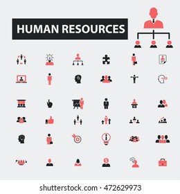 human resources icons