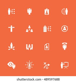 Human resources icons 