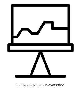 Human resources lesson icon. Outline Human resources lesson vector icon for web design isolated on white background