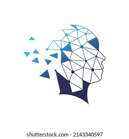 Logotipo de recursos humanos, elegante y moderno, vector EPS 10
