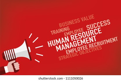 Human Resources Management Concept