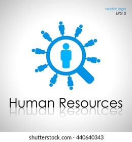 Human resources management concept
