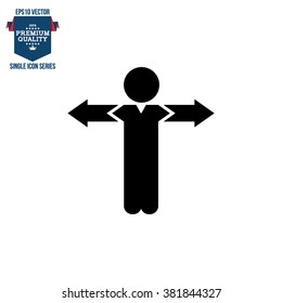 Human Resources And Management  Single Icon Vector Illustration