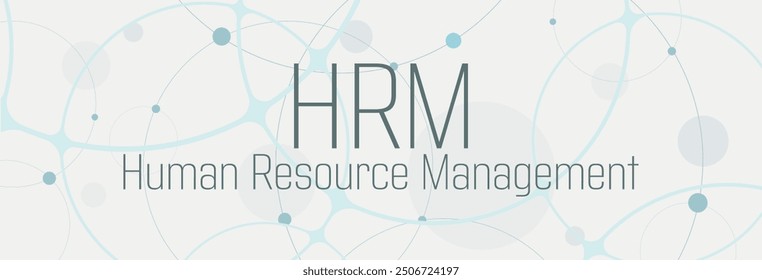 human resources Management text on white background