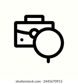 human resources, opportunity icon, isolated icon in light background, perfect for website, blog, logo, graphic design, social media, UI, mobile app
