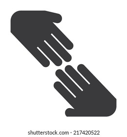 human resources over   background vector illustration