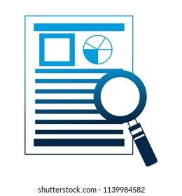human resources paper informaton magnifying glass