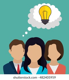 human resources recruit idea design isolated