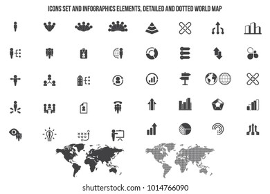 Human Resources and Recruiting Icons

