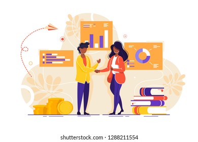 Human Resources, Recruitment Concept for web page, banner, presentation, social media, documents, cards, posters. Vector illustration, interviewing, assessment, recruitment agency. hiring employee.